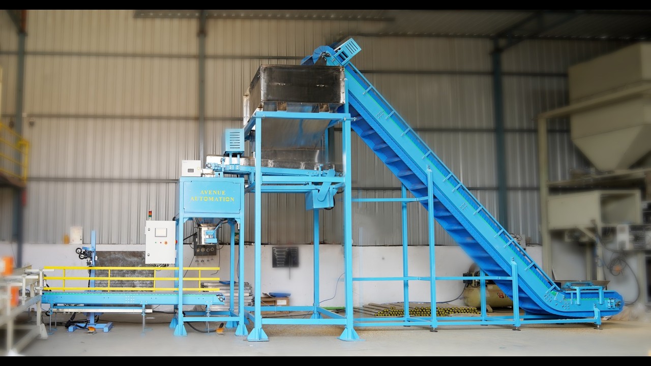 Automatic bag filling machine