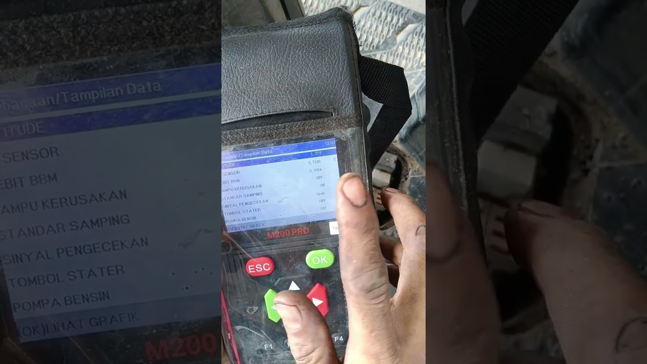 Reset ECM/ECU menggunakan jdiag m200 pro