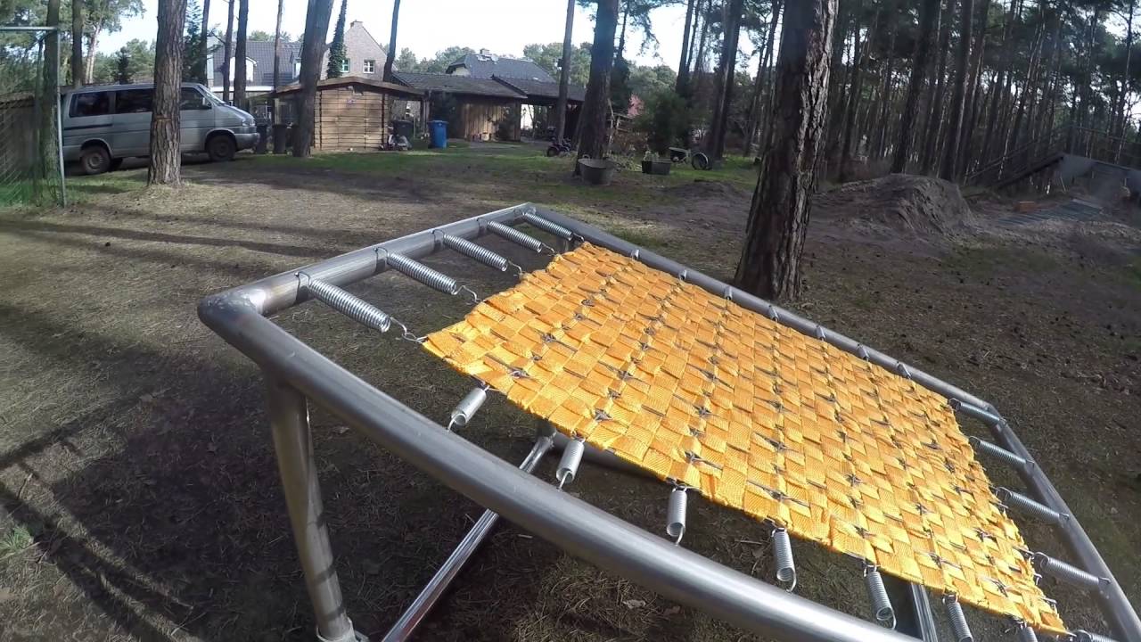 Building a minitramp || first jumps