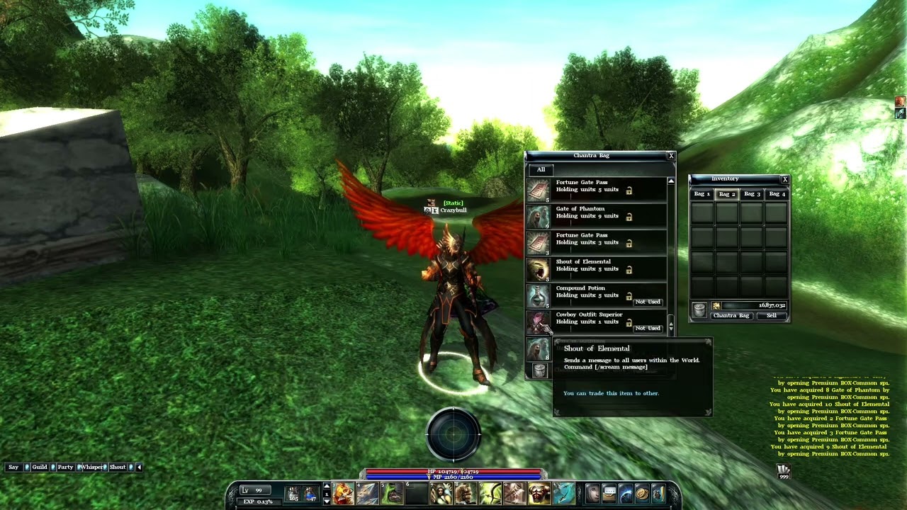 Archlord Private Server 2022 - Opening Premium Box in Archonia !