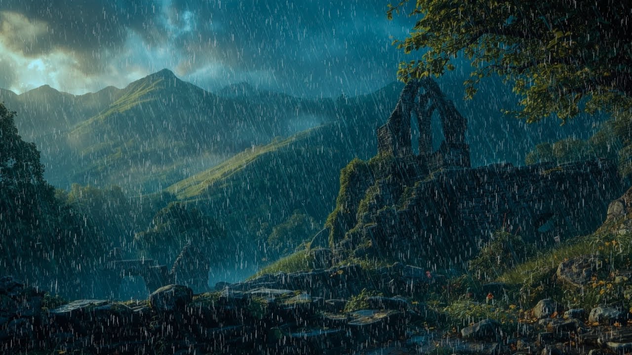 You’ll Be Asleep in 3 Minutes 🌧️ Extreme Rain & Thunder on Tin Roof (Deep Sleep)