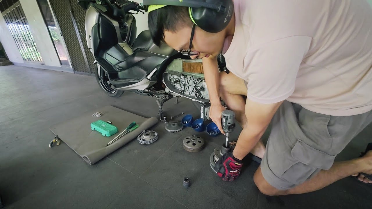 Cara & Tips Service Sendiri CVT YAMAHA XMAX