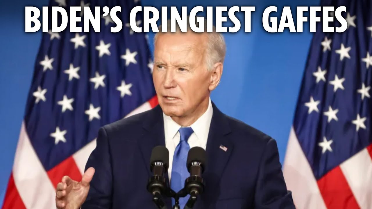 Mumbles, bumbles and stumbles - Joe Biden’s cringiest moments and biggest gaffes