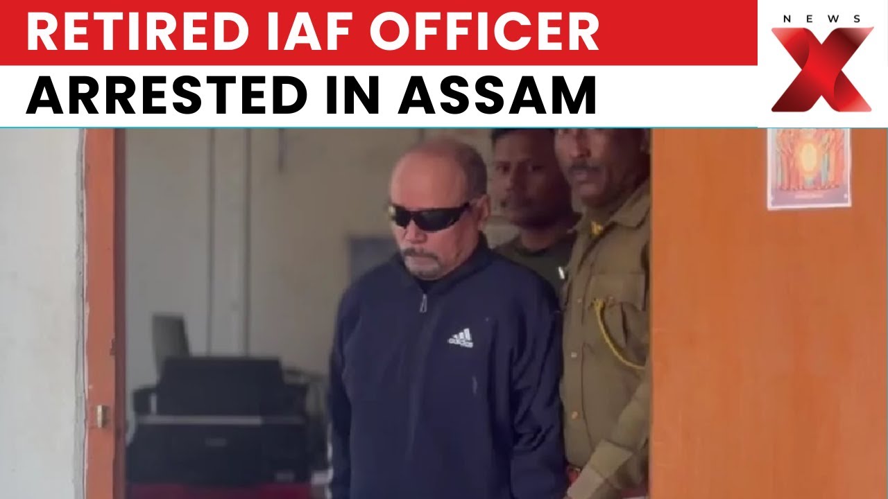 Retired IAF Officer Arrested in Assam for Alleged Links with Pakistani Espionage Network