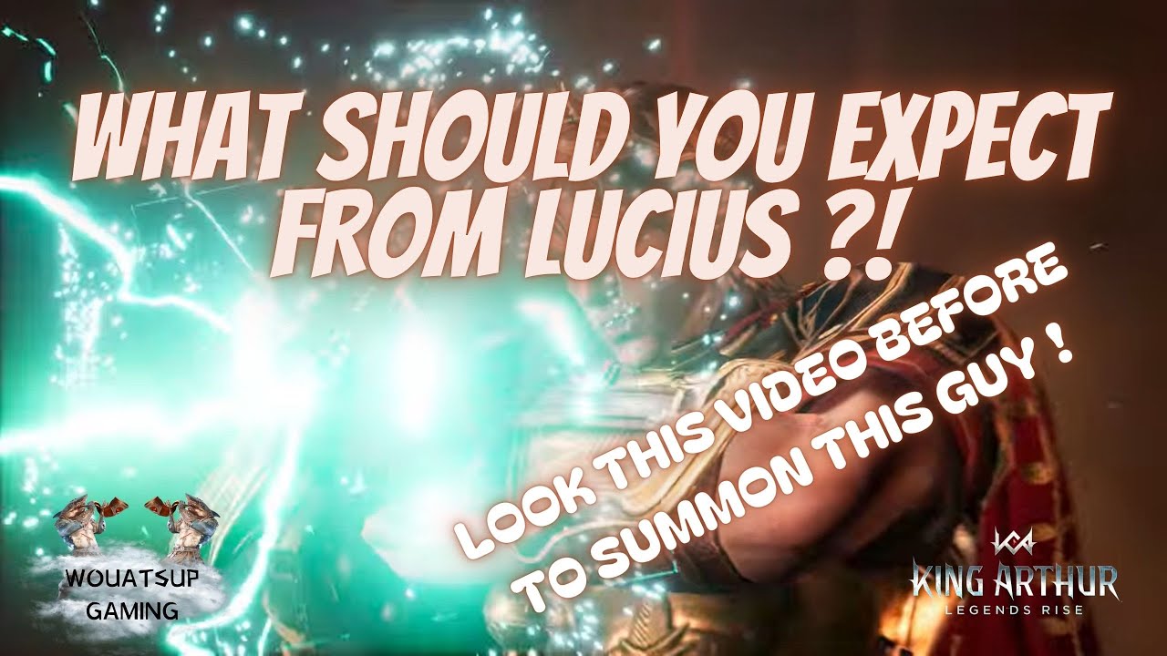 KING ARTHUR: LEGENDS RISE : IS LUCIUS GOOD OR BAD ?