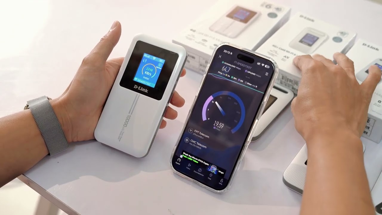 Giải Pháp Internet Di Động: Review Chi Tiết 4 Dòng D-Link DWR Bán Chạy Nhất