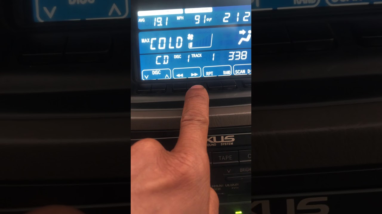 របៀបប្រើប្រាស់FMនឹងCD lexus300 how to use FM and 300lexus CDs