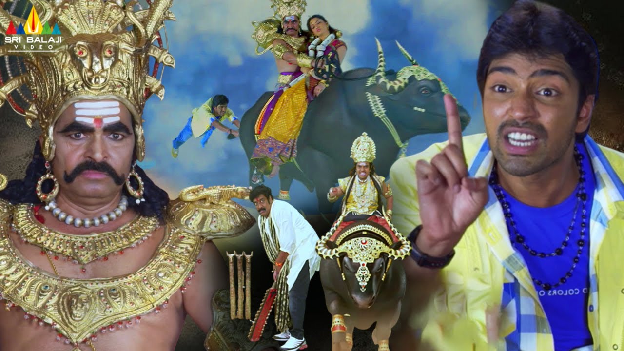 Non-Stop Comedy Scenes😇- Allari Naresh and Sayaji Shinde Hilarious Combo | Yamudiki Mogudu