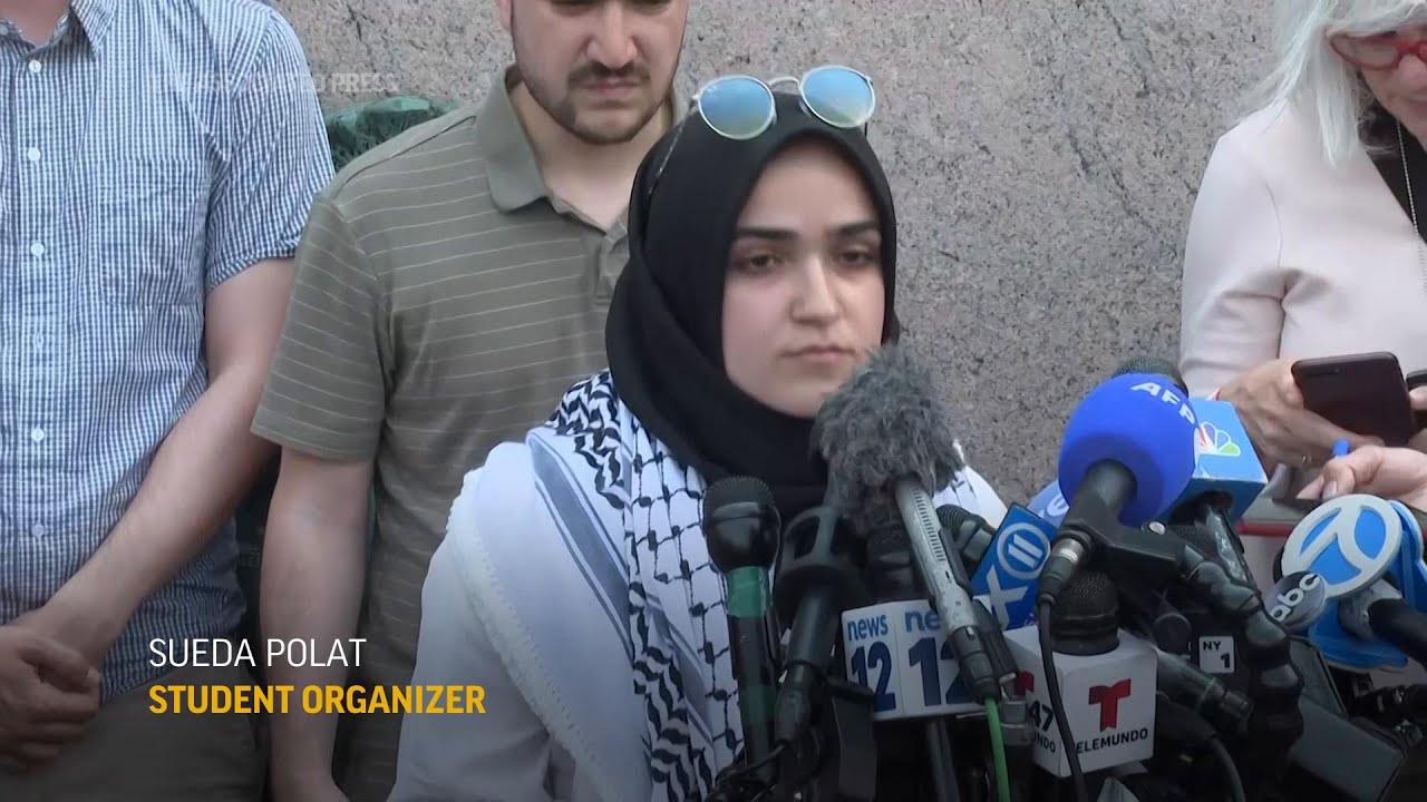 Israel-Hamas war protesters defy Columbia University's deadline to disband camp or face suspension