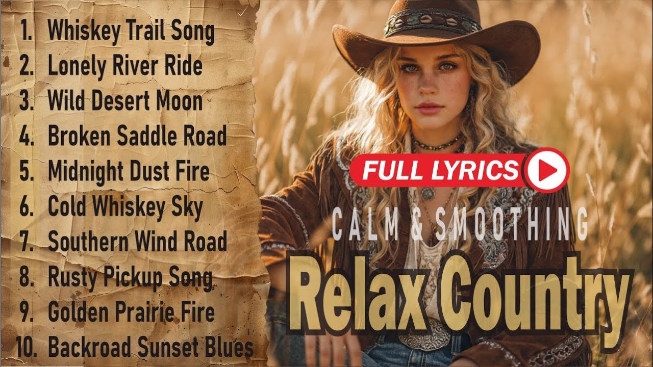 Country Music Top 40 Songs with lyrics | Road Trip Country Songs Collection