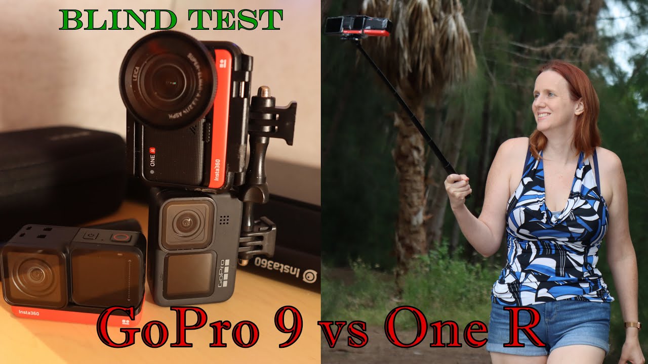 GoPro Hero 9 vs Insta360 One R Blind test. 😁 (4k & 1 Inch mods)