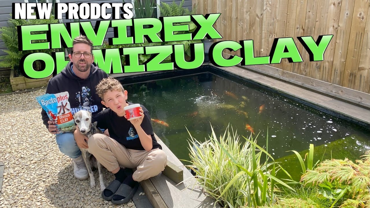 Product Testing With Bacto Plus Ohmizu Clay & Envirex #koi #koifish #fish