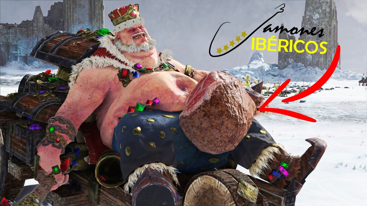 Comiendo JAMÓN en MULTIJUGADOR - Batalla de Dominación en TOTAL WAR WARHAMMER 3