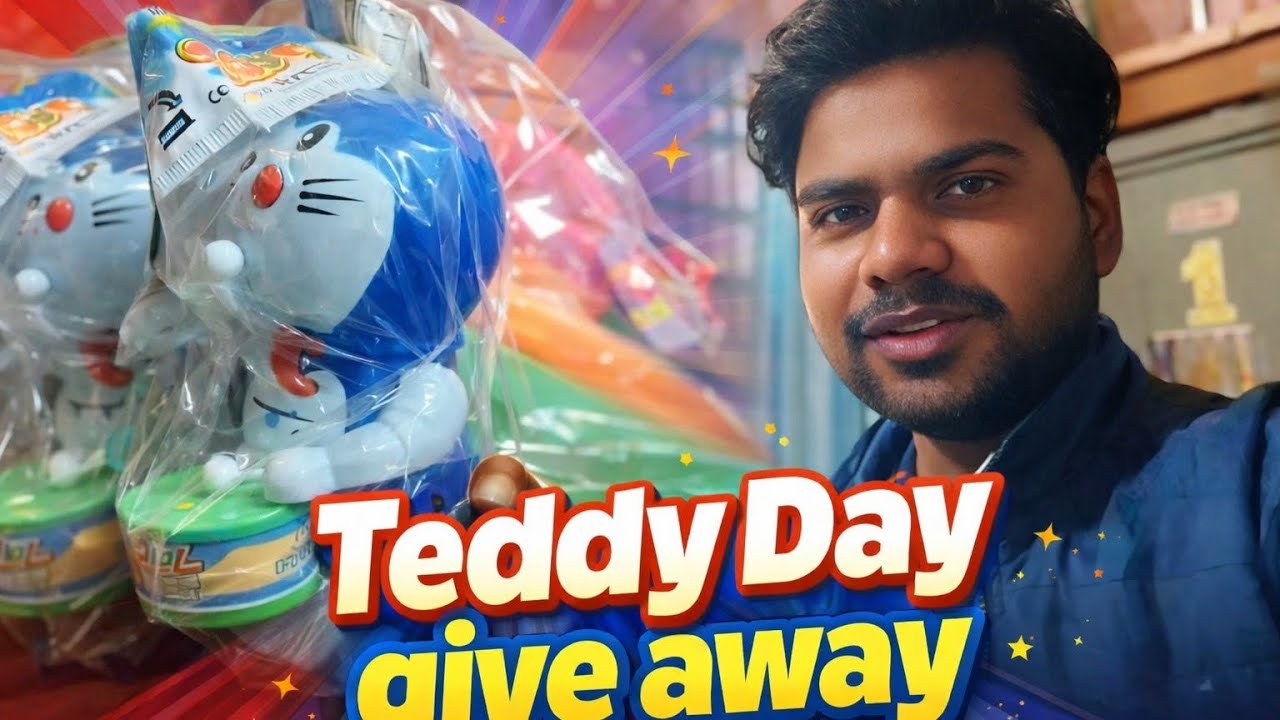 Teddy Day Giveaway 🎁 | Surprise Gift for Subscribers 😍