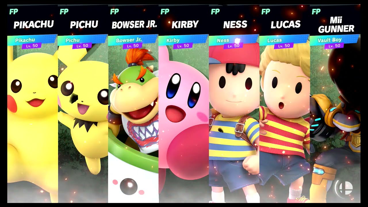 Super Smash Bros Ultimate Amiibo Fights – Request #20344 Dot Eyes Stamina Battle