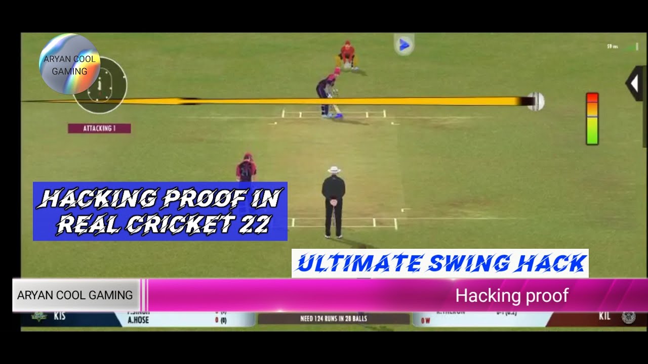 ULTIMATE SWING HACK 😦 IN REAL CRICKET 22 || HACKING PROOF ||  #realcricket22 #hack #cricket