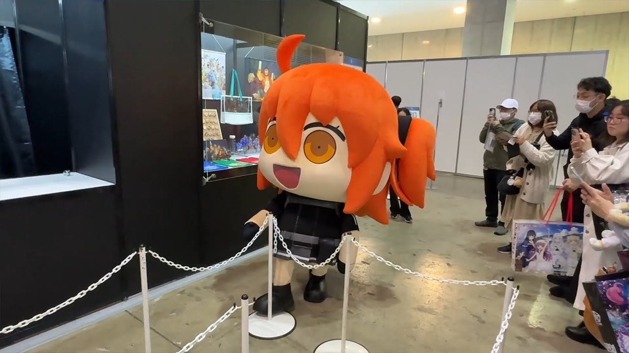 【FGO】新人スタッフを振り回すリヨぐだ子　アニメジャパン2025