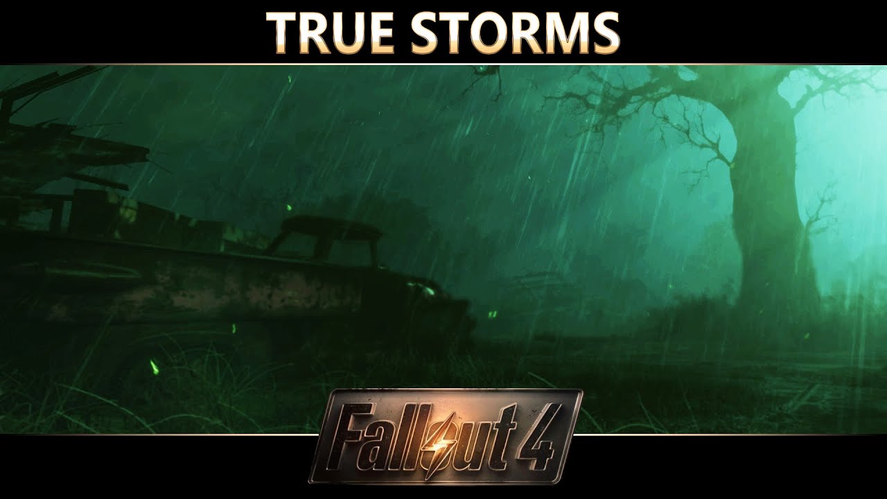 Fallout 4 Mod Showcase : True Storms by FadingSignal ( Weather Overhaul )