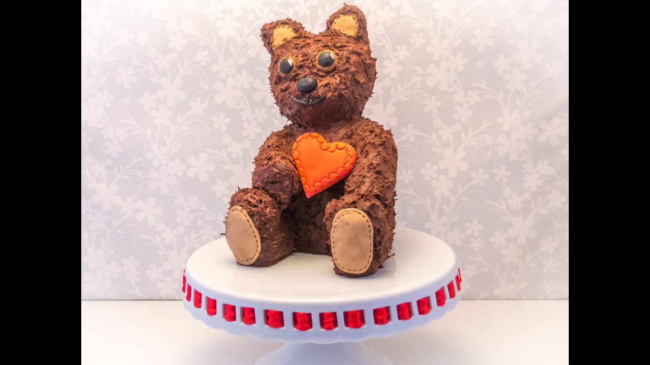 Muttertagstorte - Anleitung für Teddy