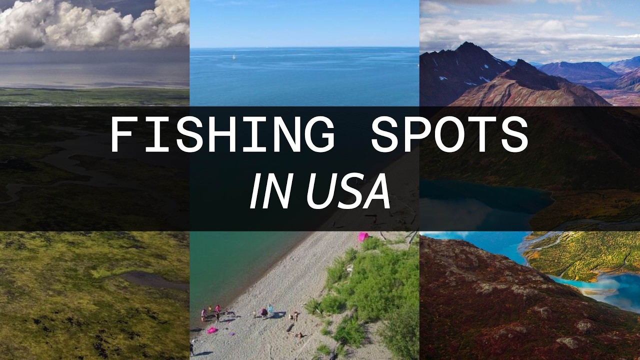20 Best Fishing SPOTS in America