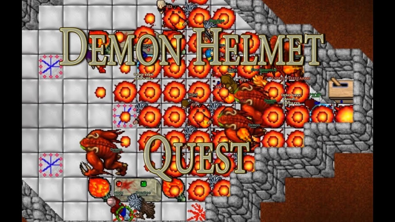 MEDIVIA - Demon Helmet Quest