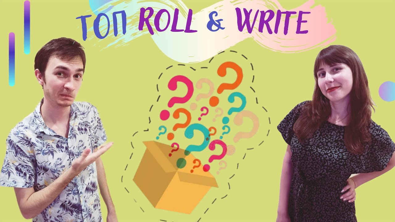 ТОП 10 ЛУЧШИХ настольных игр ROLL and WRITE | ЧАСТЬ 1