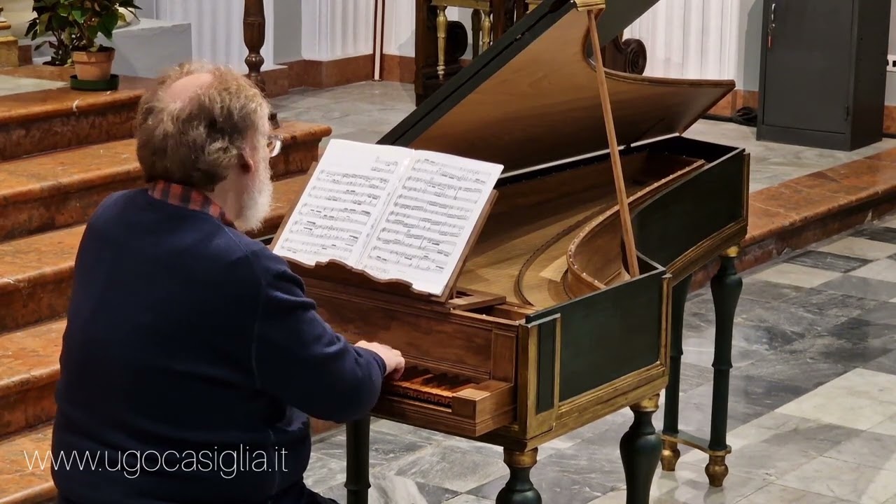 Norberto Broggini playing on harpsichord after Giacomo Ridolfi around 1665 (Rome) - PART 1/5