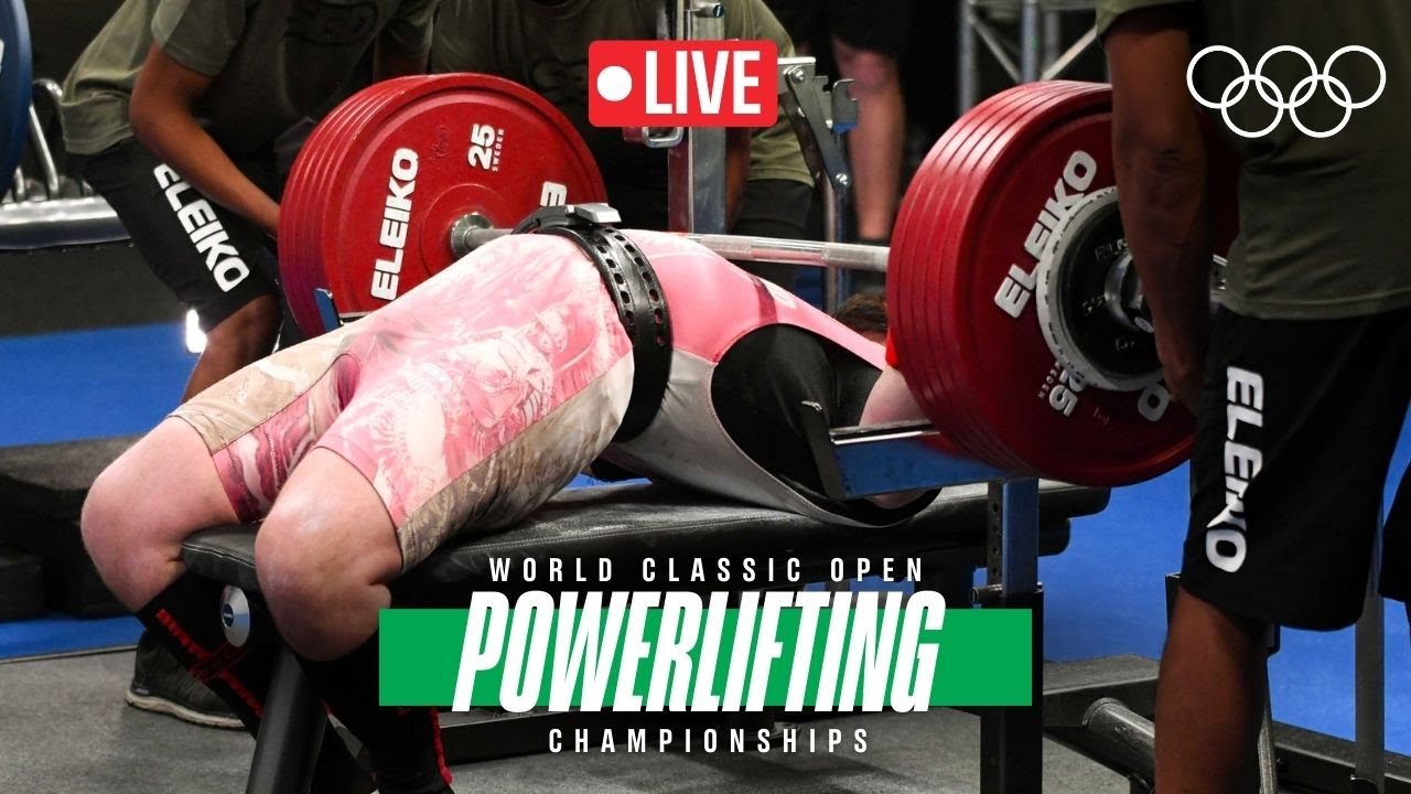 🔴 LIVE Powerlifting World Classic Open Championships | Men's 66kg & Women's 57kg Group A
