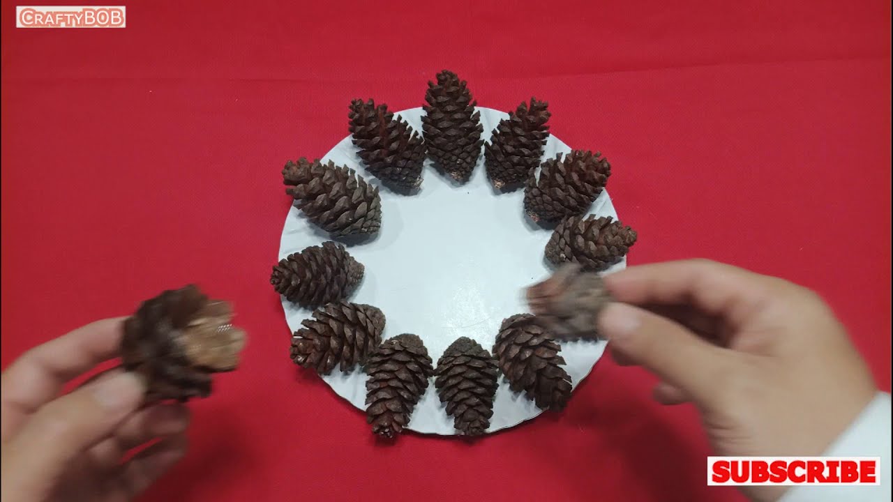 DECOR - Amazing DIY PineCone Christmas Tree , Natural Home Decor - Christmas Decorating Ideas 2021