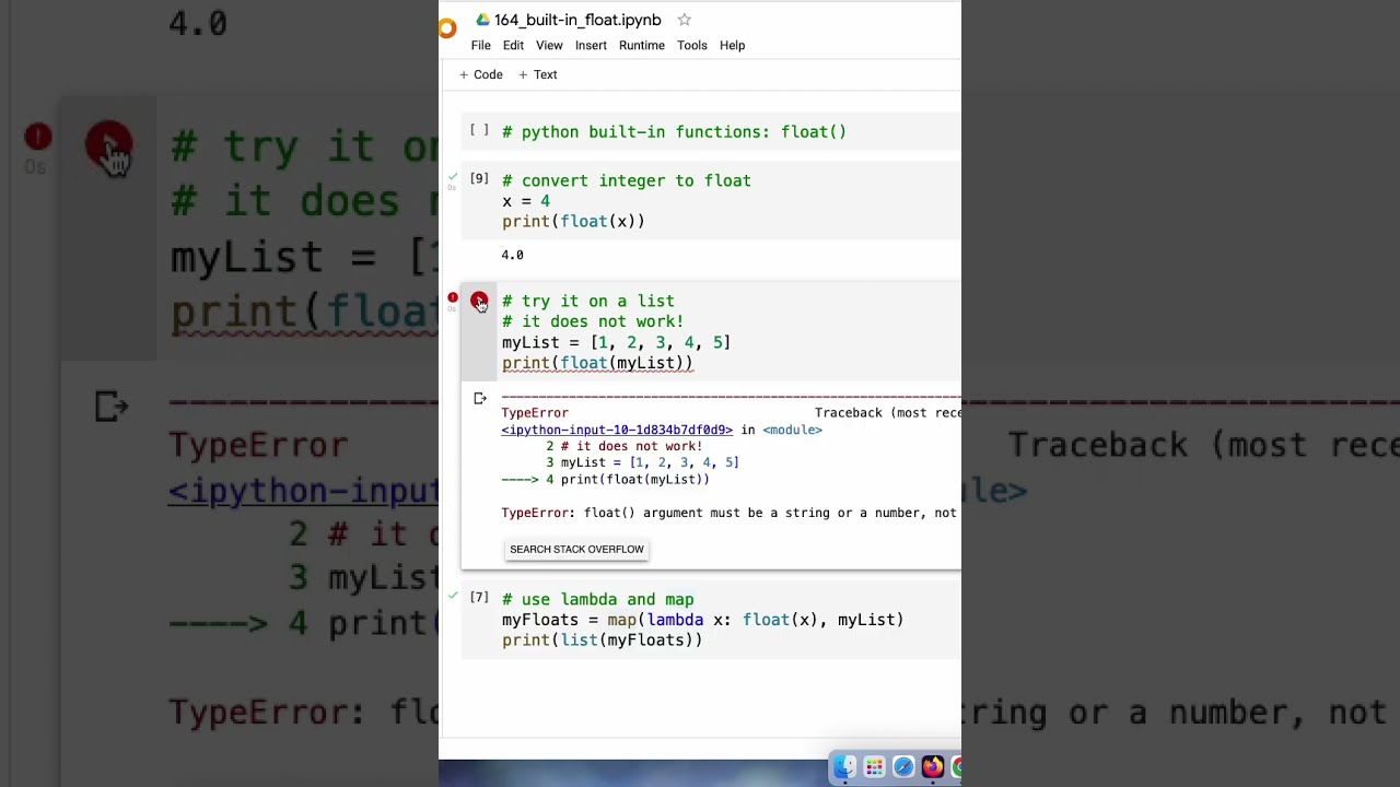 Python built-in functions: float()