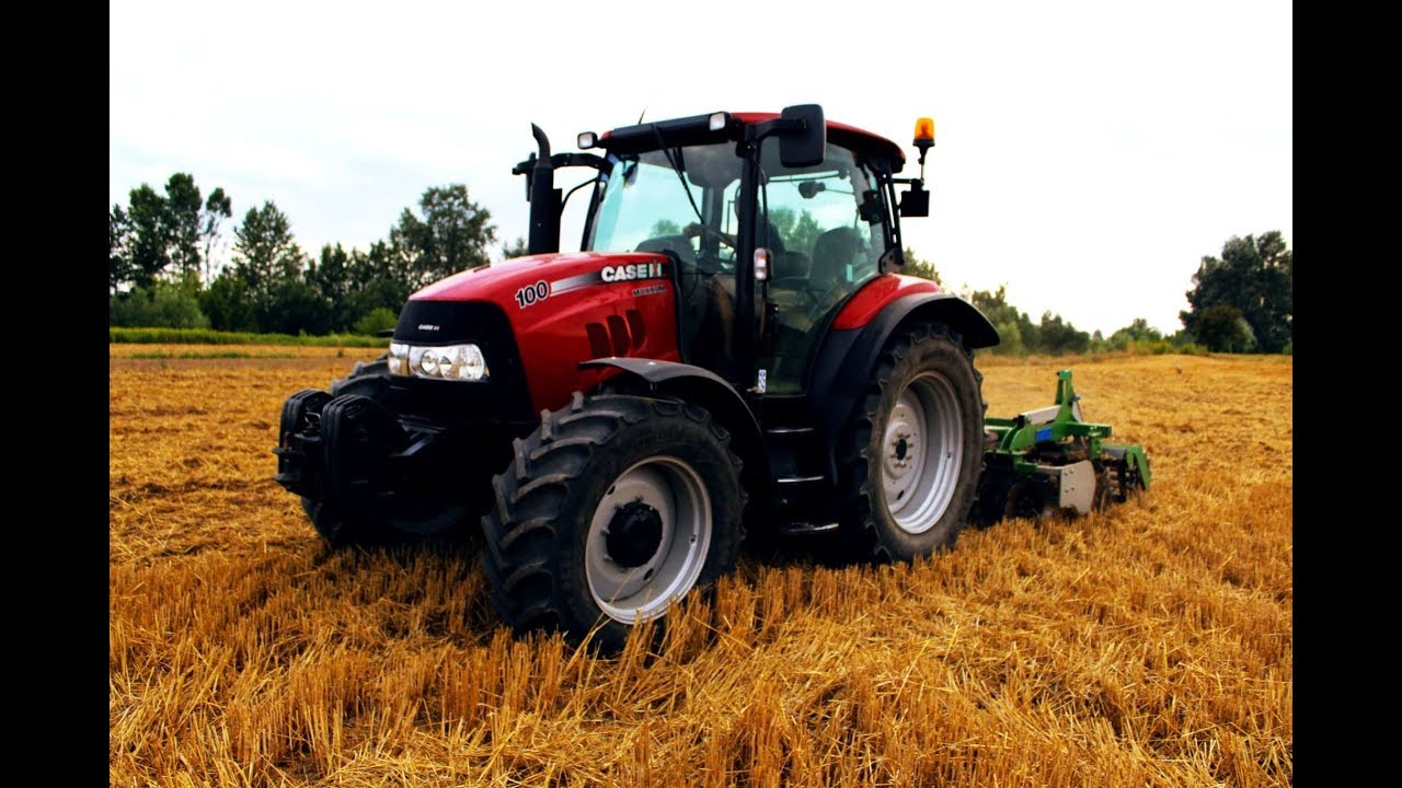 ☆ Prace Pożniwne ☆Talerzowanie 2019 ㋡ CASE MAXXUM 100 ㋡ TOLMET