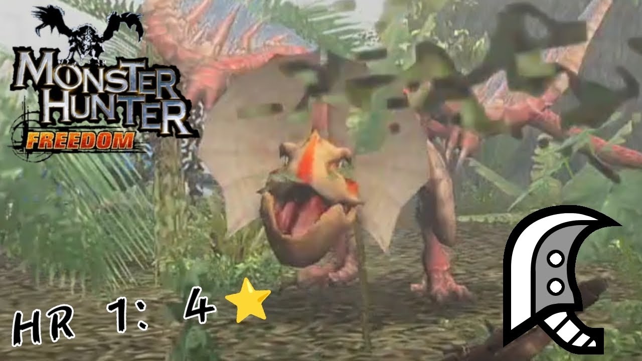 [MH Freedom] HR 1: Jungle Menace | Great Sword