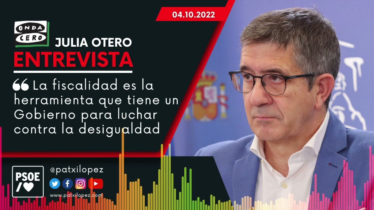 Entrevista a Patxi López en el programa 