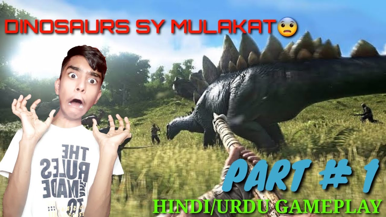 GOING TO DINOSAURS ISLAND | ARK SURVIVAL | HASSANXGAMER | HINDI/URDU GAMEPLAY
