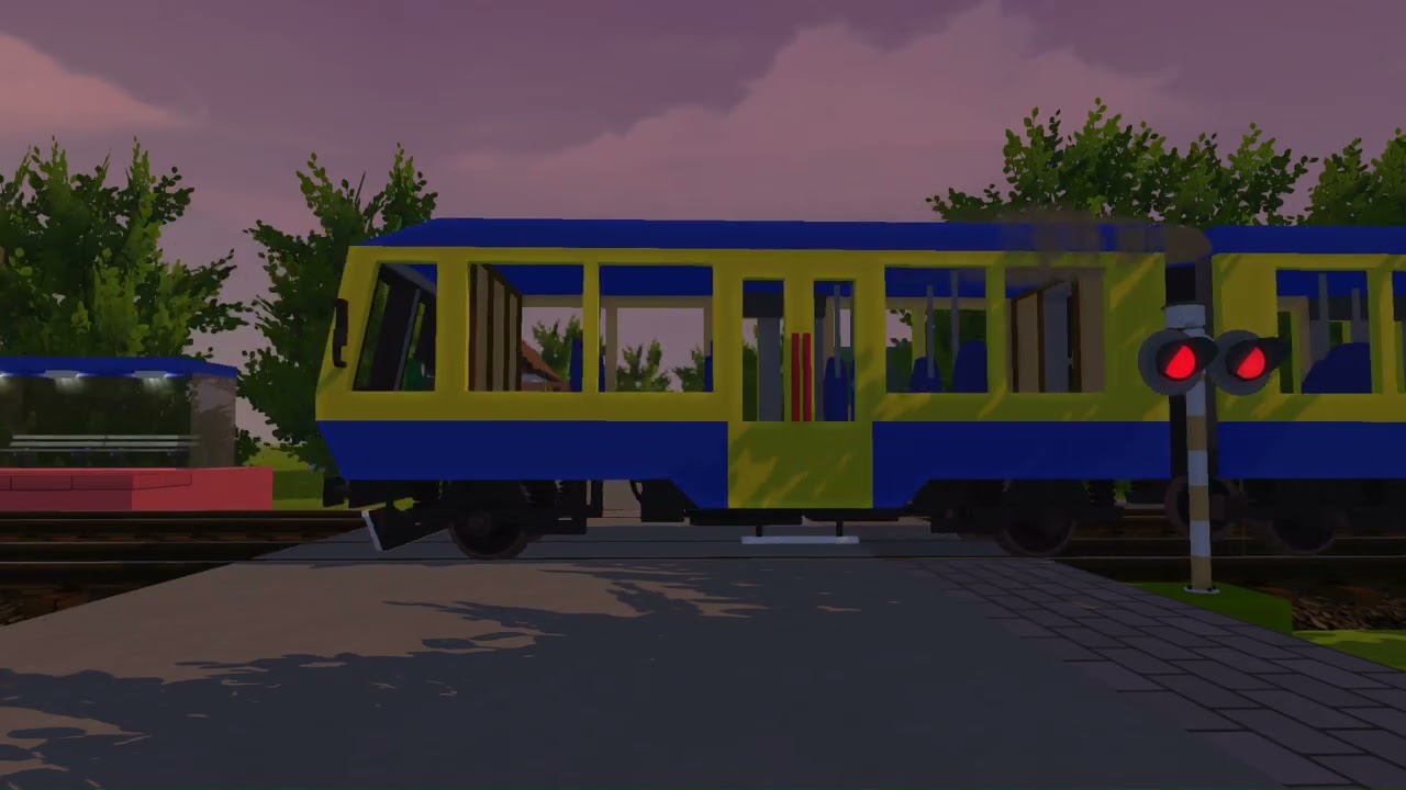 Modernizacja przejazd kolejowego (obok peron)