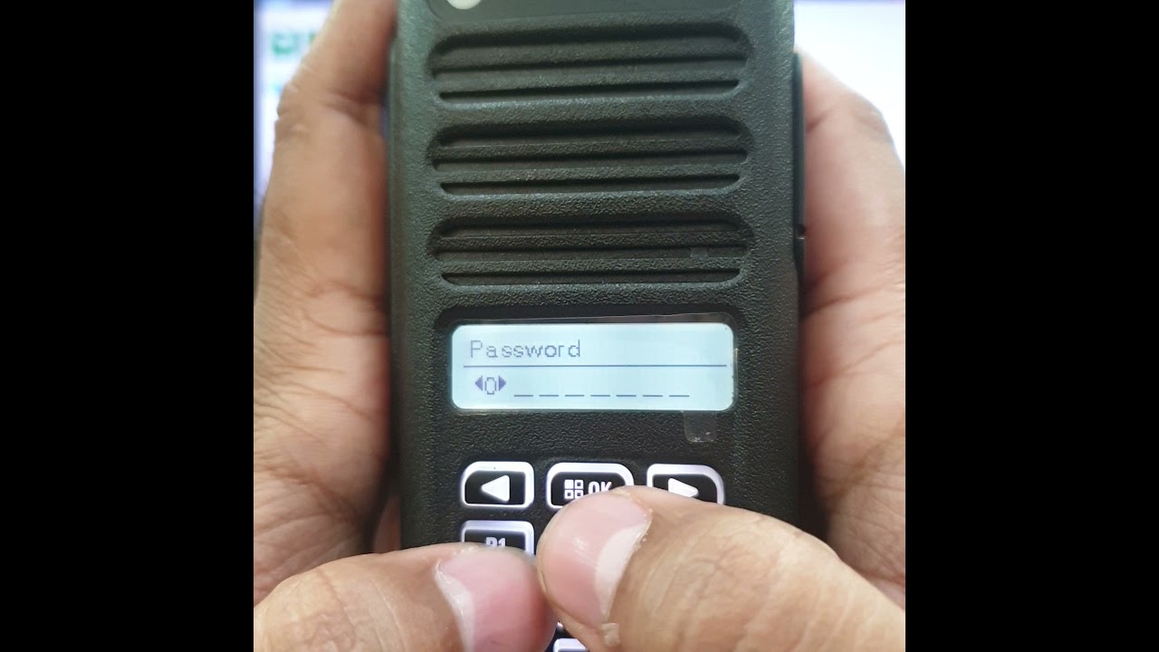Cara program manual radio ht Motorola Xir C2660