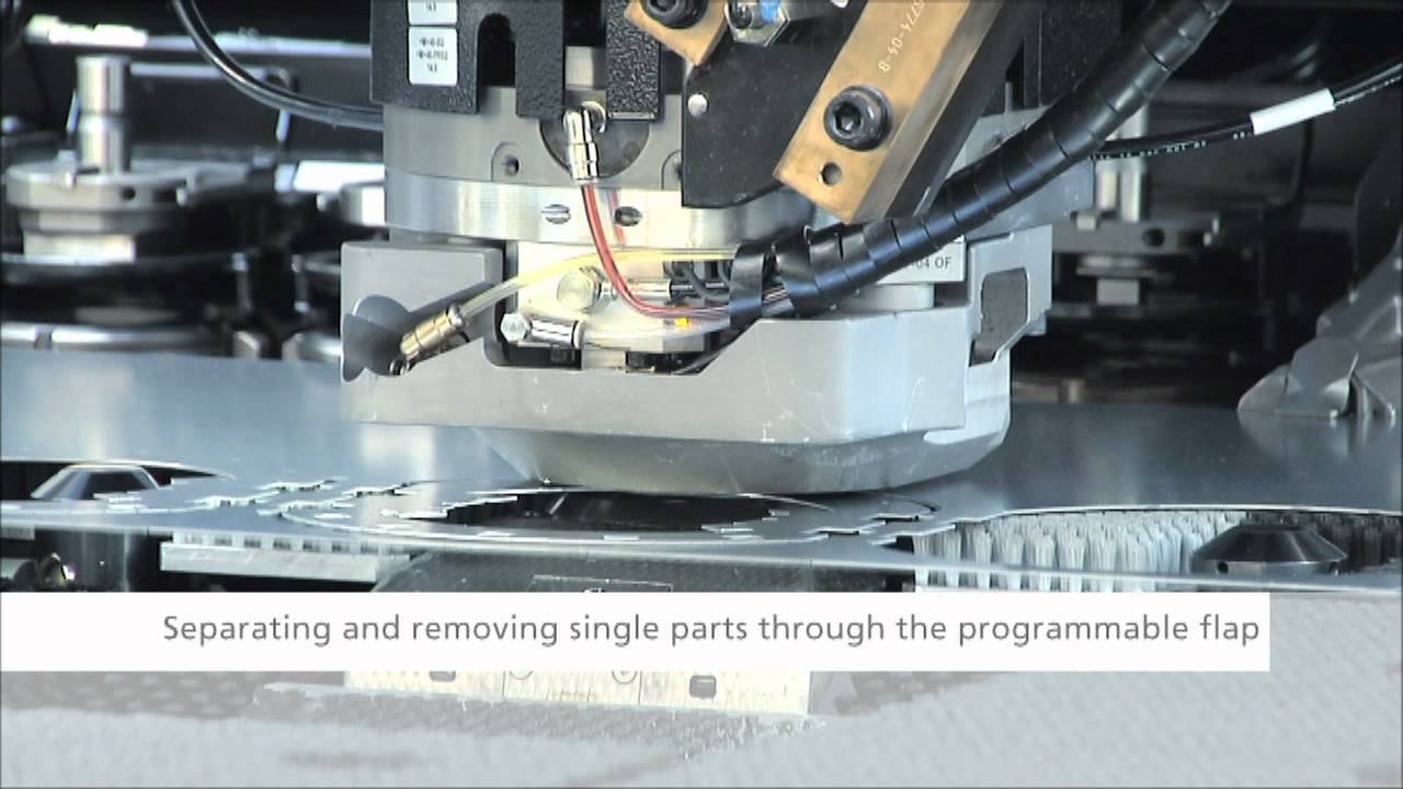 TRUMPF TruPunch 5000 Tool Rotation