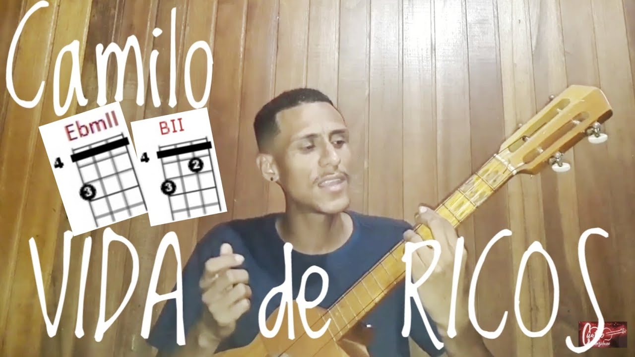 COMO TOCAR - VIDA DE RICO. EN CUATRO VENEZOLANO. (CAMILO ACORDES) 💕😍