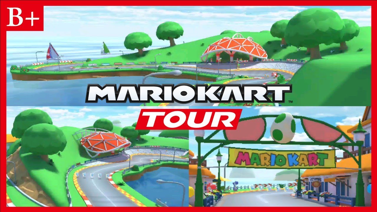 GCN Yoshi Circuit ‼️ Mario Kart Tour - All Track Variants