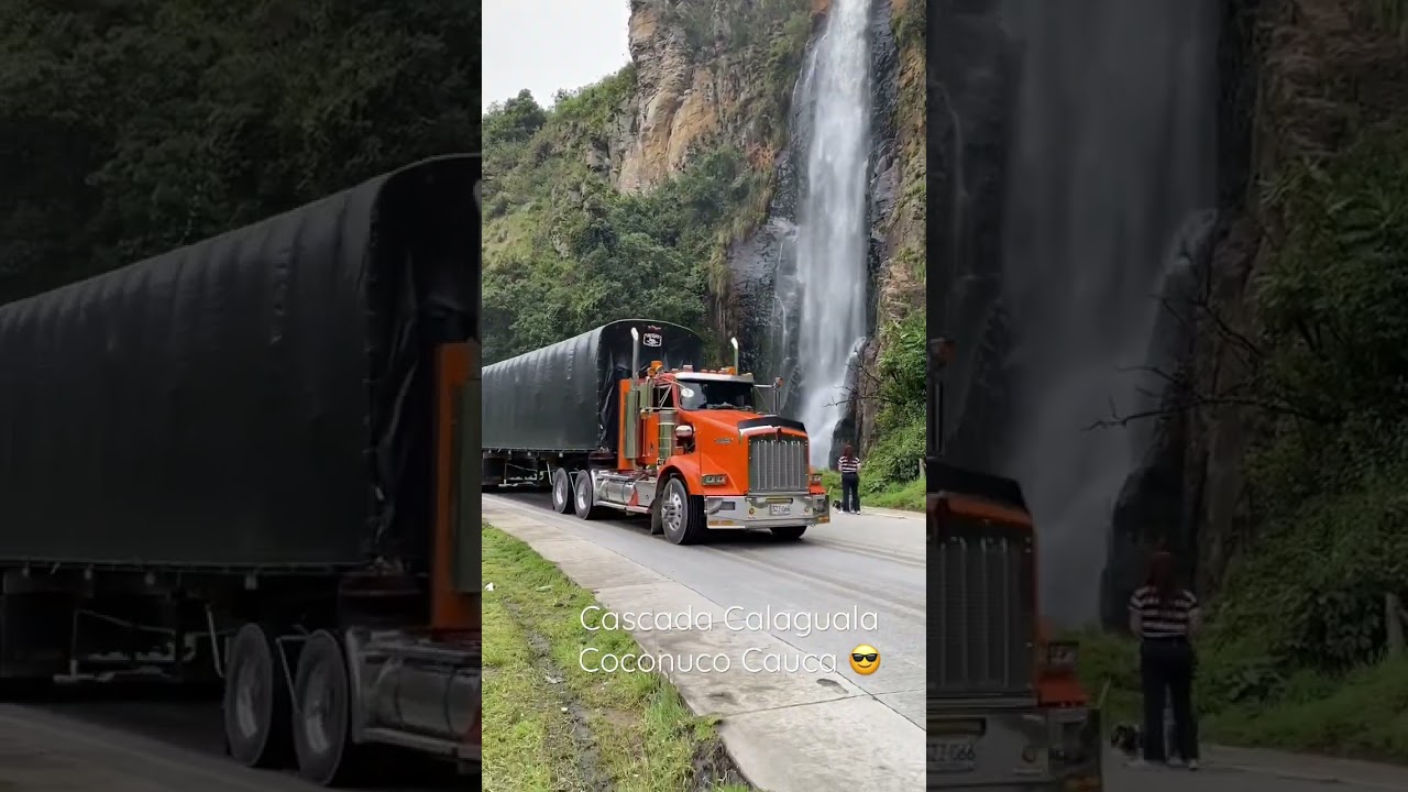 Cascada Calaguala, Coconuco Cauca😎. Visita el cauca, has turismo en Colombia 🇨🇴