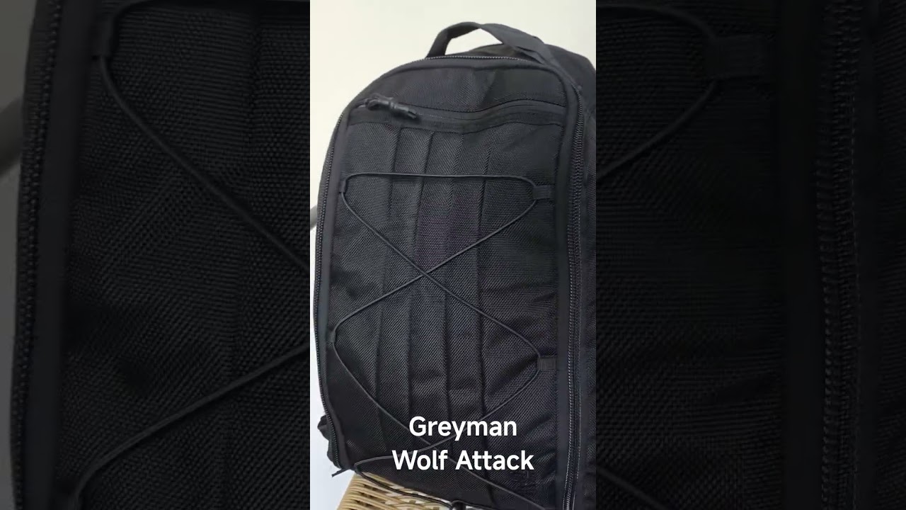 Mochila Greyman da Wolf Attack #mochila #wolfattack #linkinpark #sobrevivencialismo #greyman #trilha