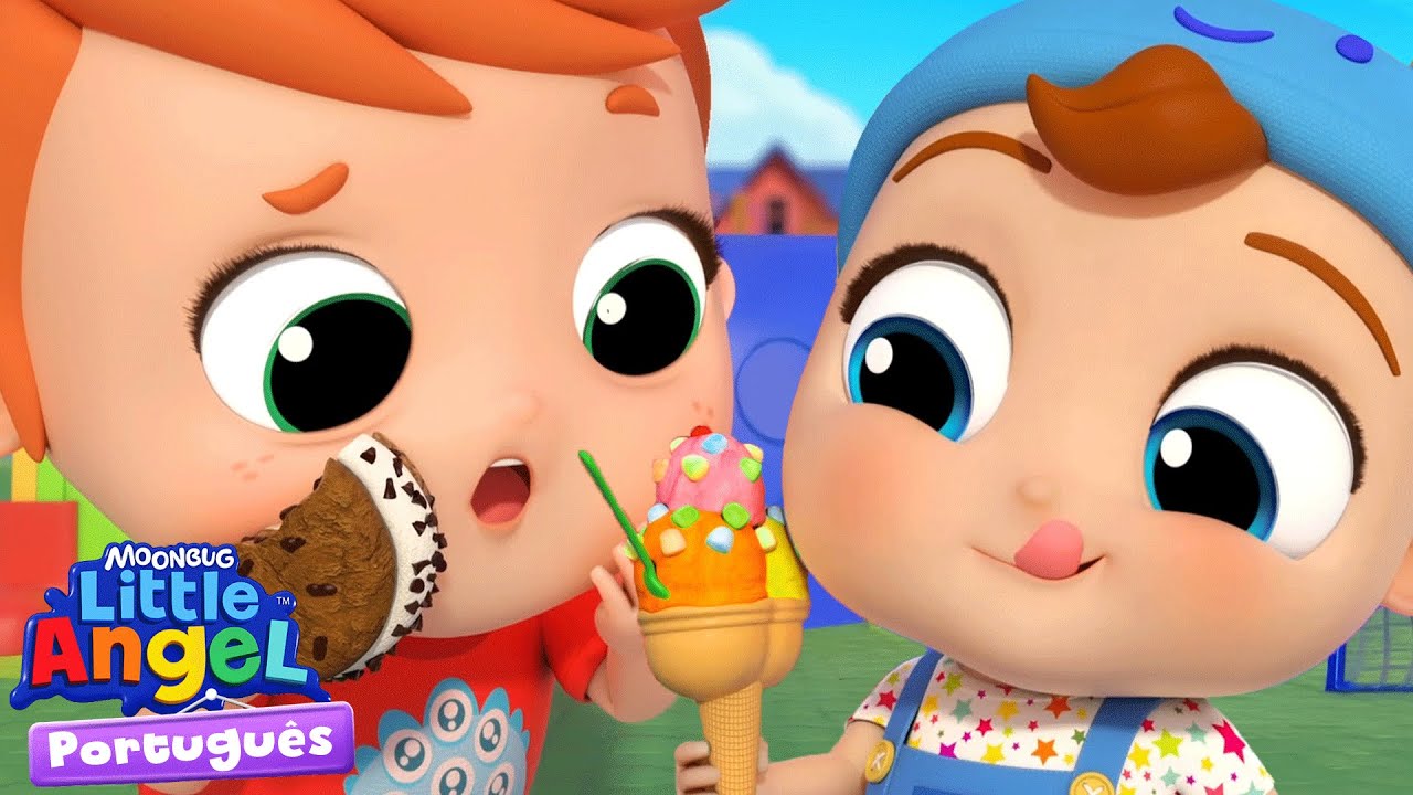 Olha o Carrinho de Sorvete, Joãozinho🍧😍 | Little Angel Brasil | Músicas Infantis em Português