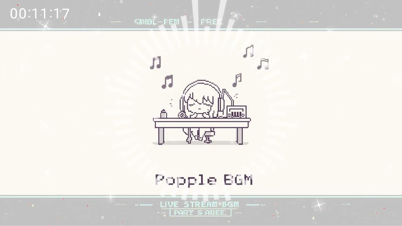 【フリーBGM】冬の白いお部屋 かわいい/ポップ/冬/チル【作業・配信・待機画面】5時間耐久