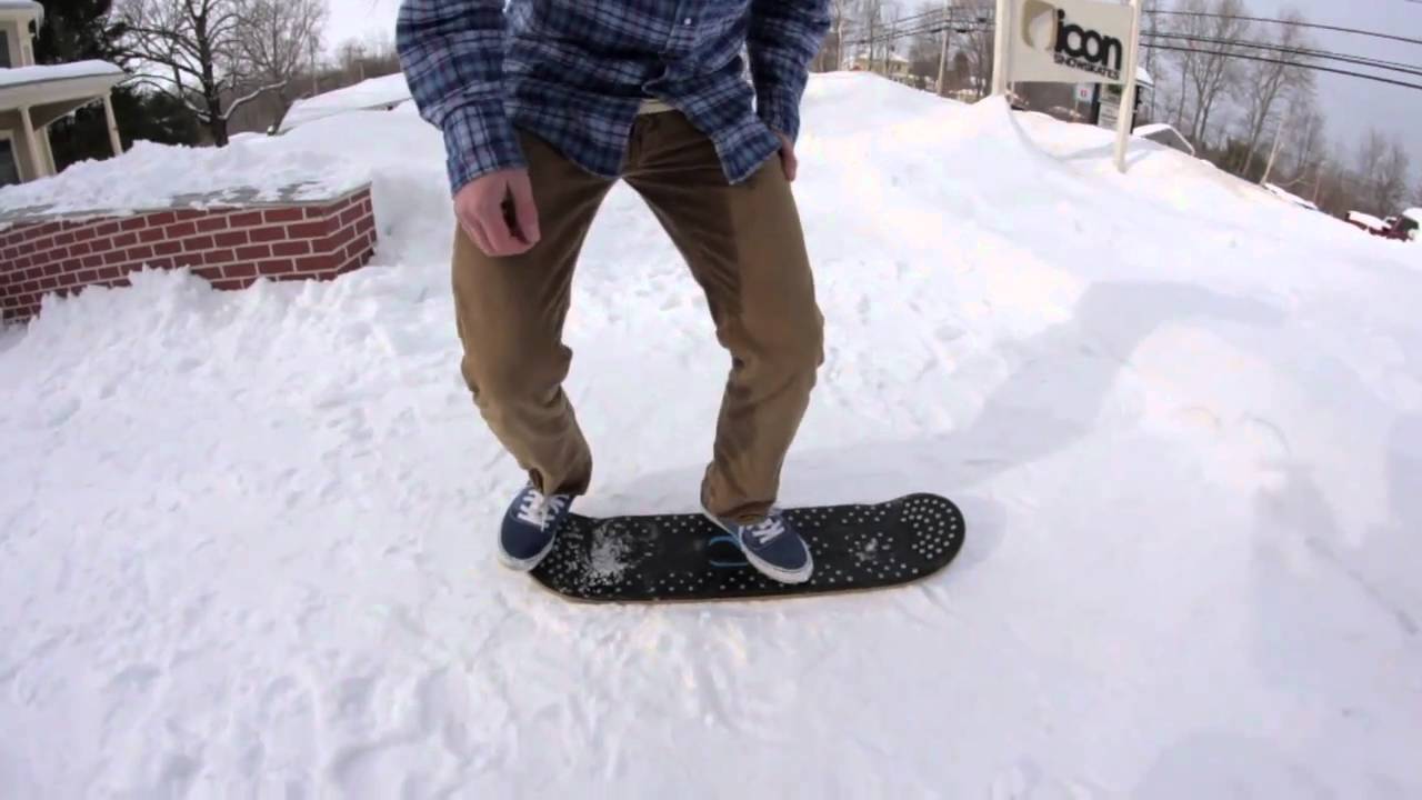 Snowskate - Icon Snowskates Trick Tips: Frontside Bigspins