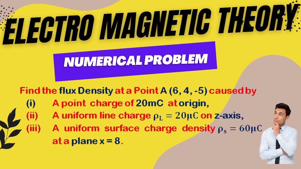 Calculation of Electric Flux Density Due to Different Type of Charge In Electrical field