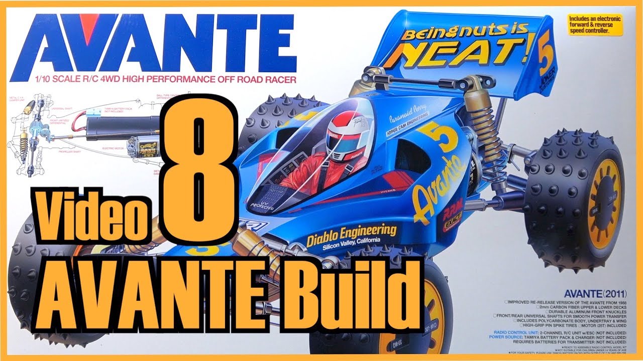 Tamiya Avante Build / Final Video / Steps 41-49