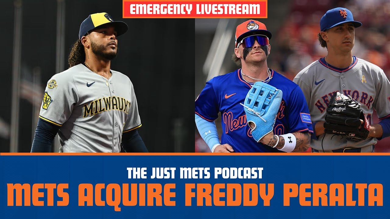 BREAKING: Mets acquire Freddy Peralta & Tobias Myers from Brewers | EMERGENCY LIVESTREAM 🚨