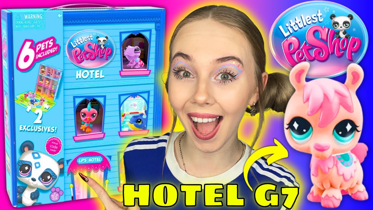 OTWIERAM HOTEL LITTLEST PET SHOP G7 🐼 | Littlest Pet Shop | Basic Fun! | Pattje