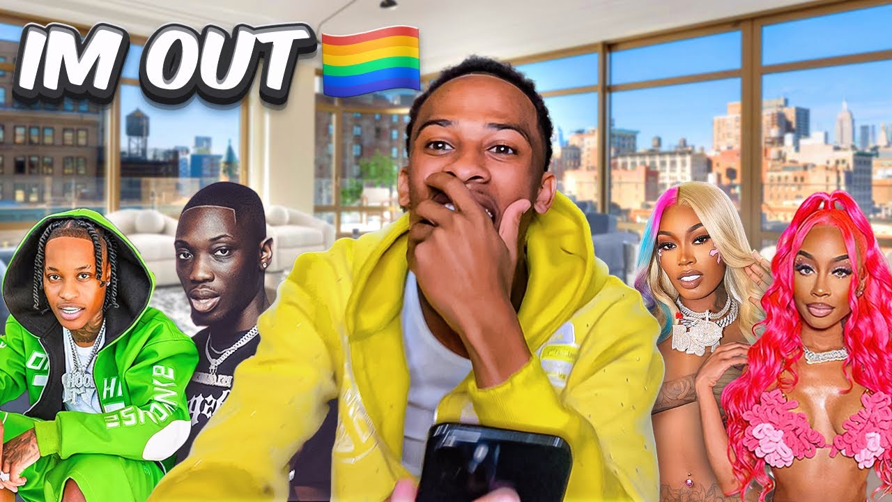 COMING OUT TO MY INFLUENCER FRIENDS TO GET THEIR REACTIONS!🏳️‍🌈 *MUST WATCH*