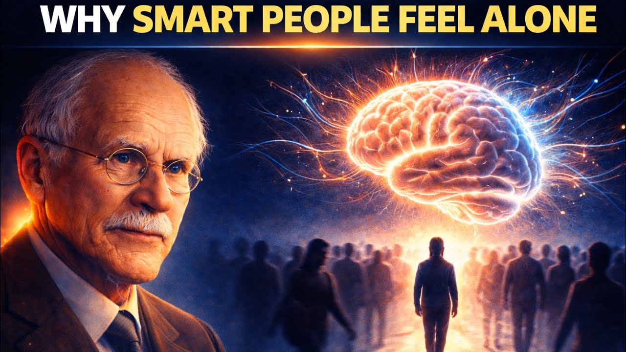Why Intelligent People Often Feel Like Outsiders — Carl Jung’s Hidden Psychological Truth